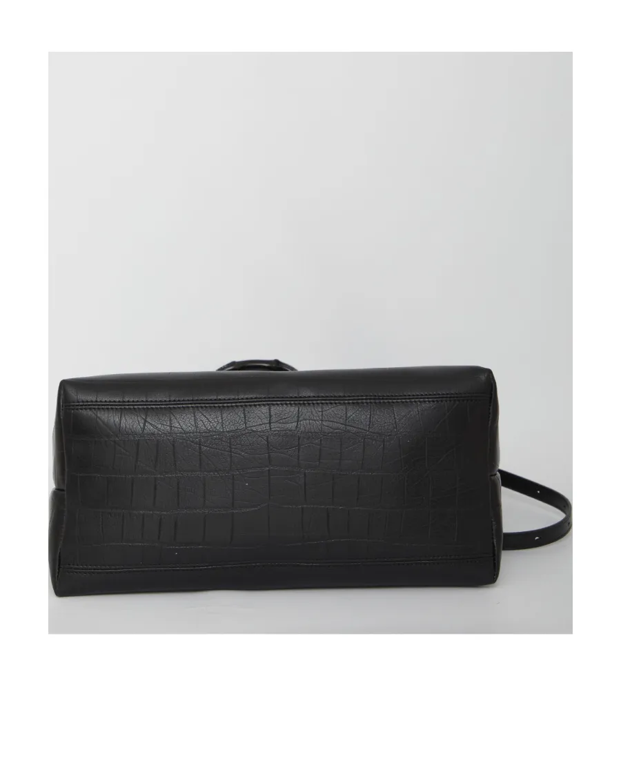 Embossed Bamboo Tote Bag