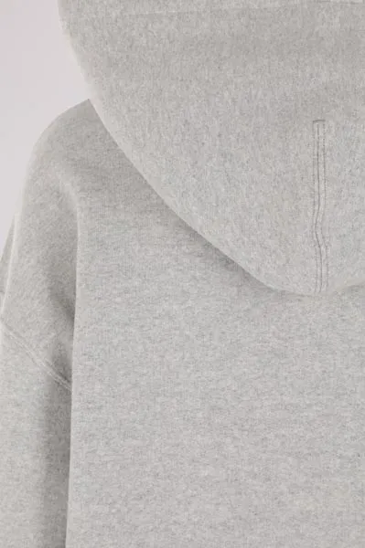 Logo Patch Drawstring Hoodie