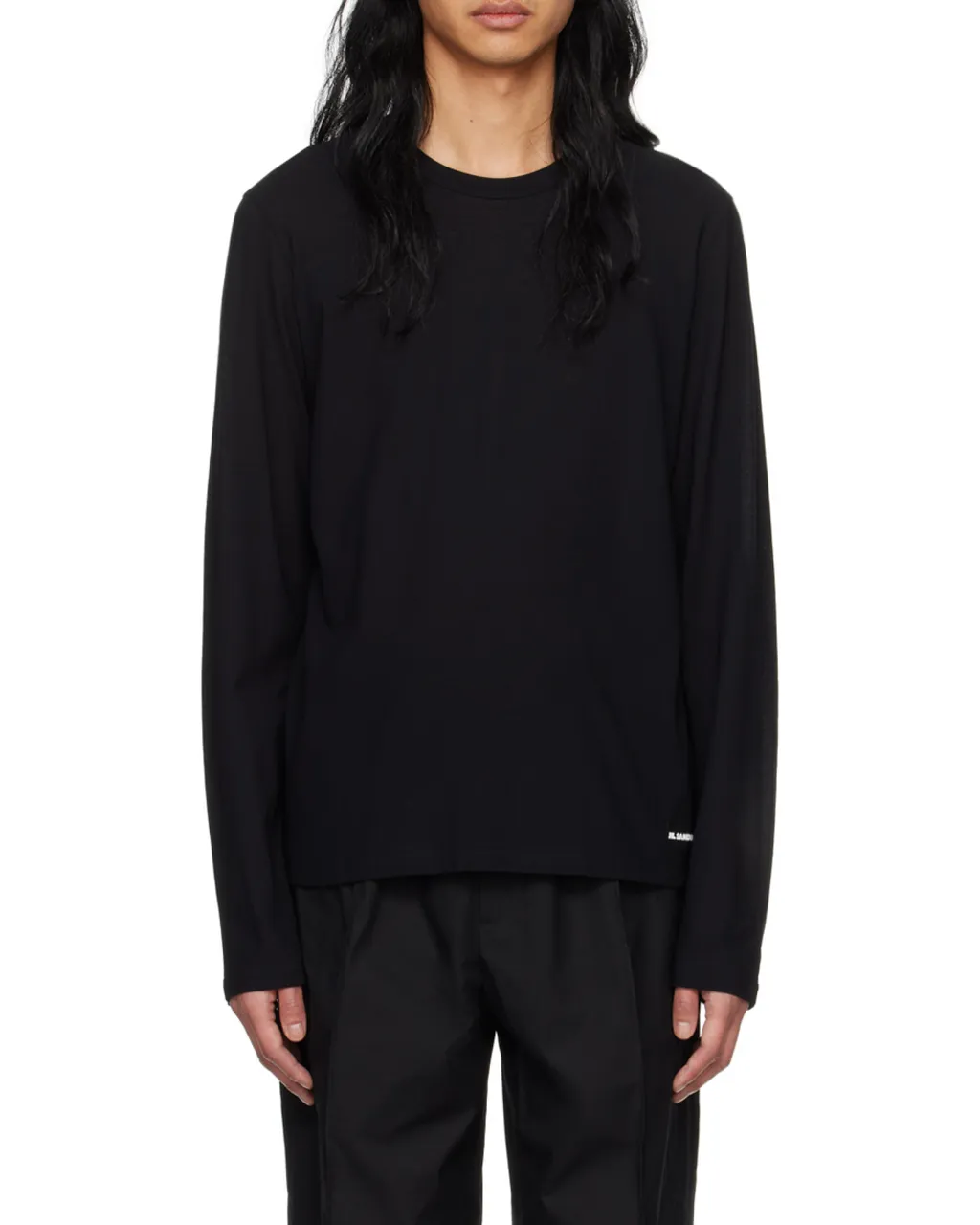 Crewneck Long-Sleeved T-Shirt