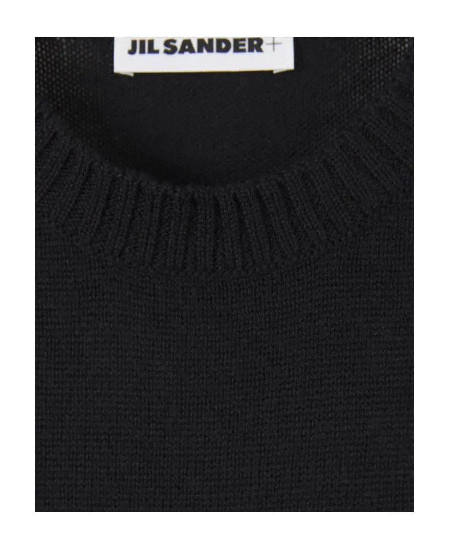 Cropped Wool Jumper