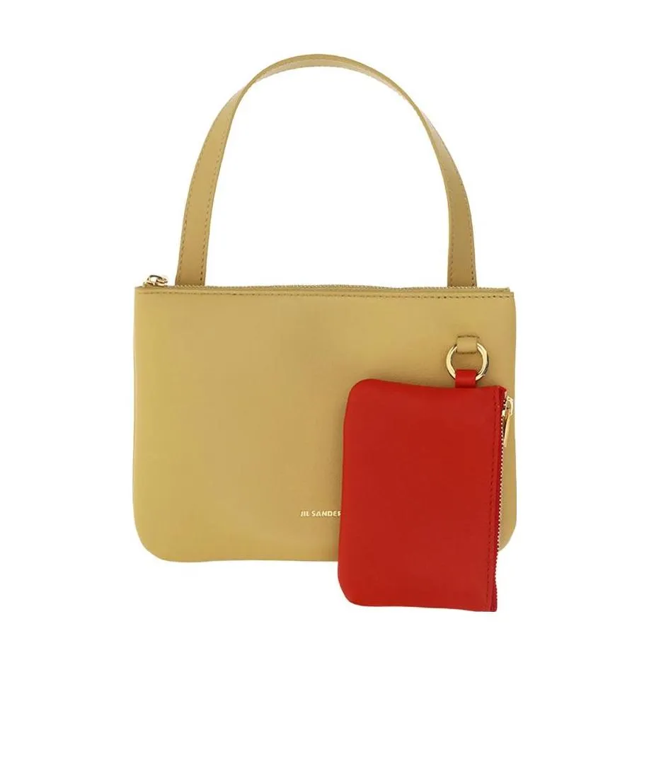 Logo-Printed Zipped Crossbody Bag