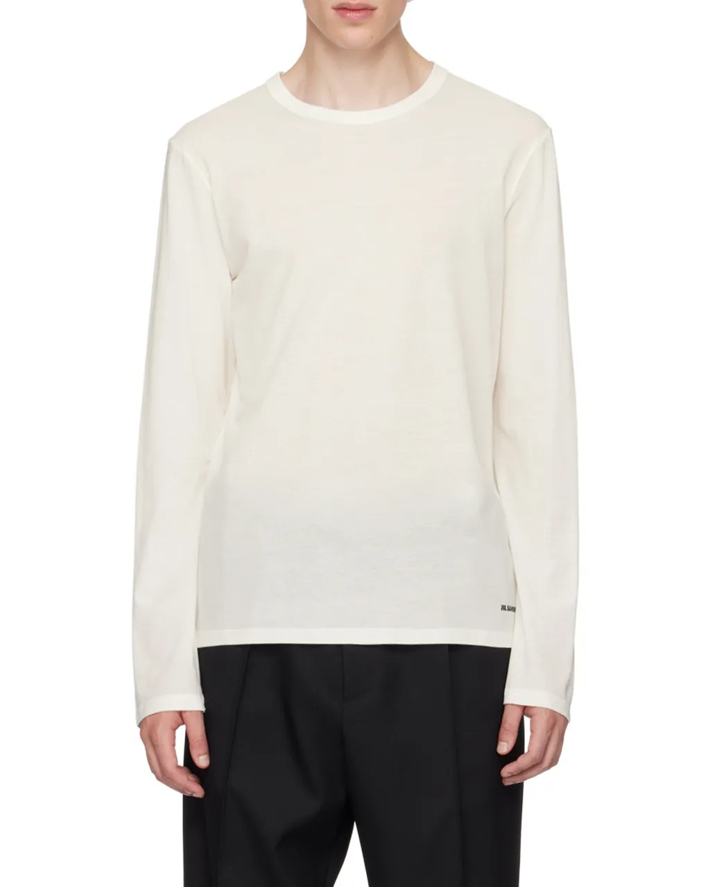 Crewneck Long-Sleeved T-Shirt