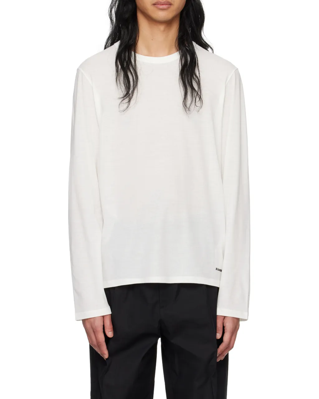 Crewneck Long-Sleeved T-Shirt