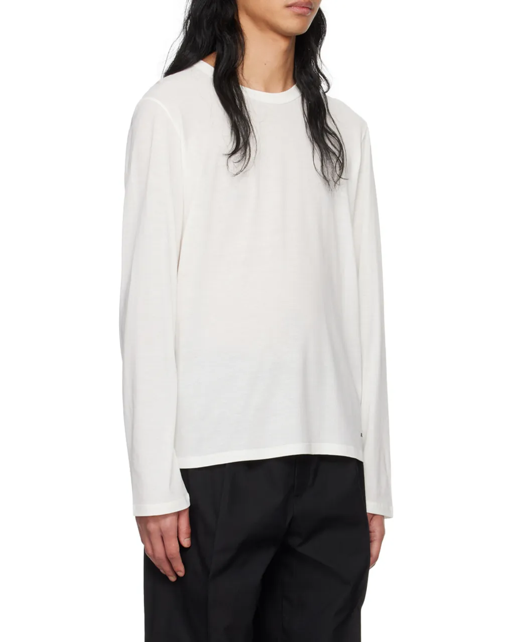 Crewneck Long-Sleeved T-Shirt