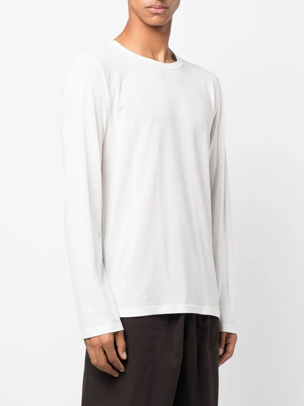 Crewneck Long-Sleeved T-Shirt