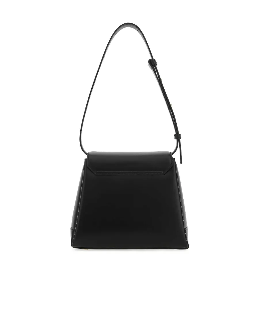 Logo Detailed Foldover Shoulder Bag