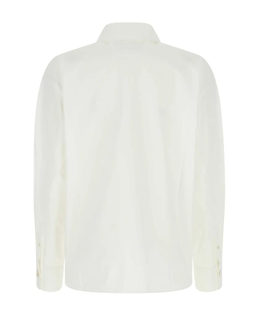 Buttoned Long-Sleeved Shirt