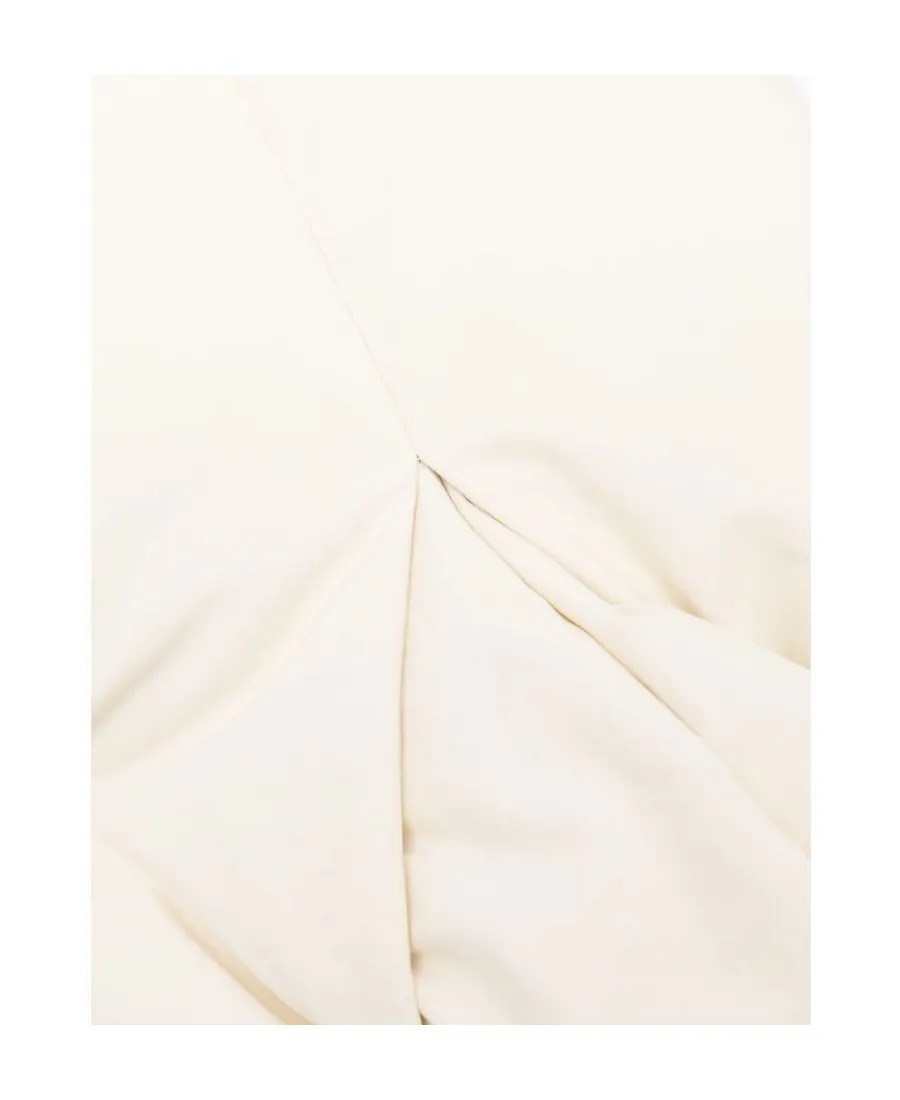 Logo Patch Wraparound Padded Scarf