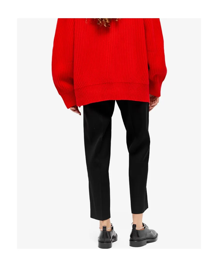 Straight Leg Tailored Trousers