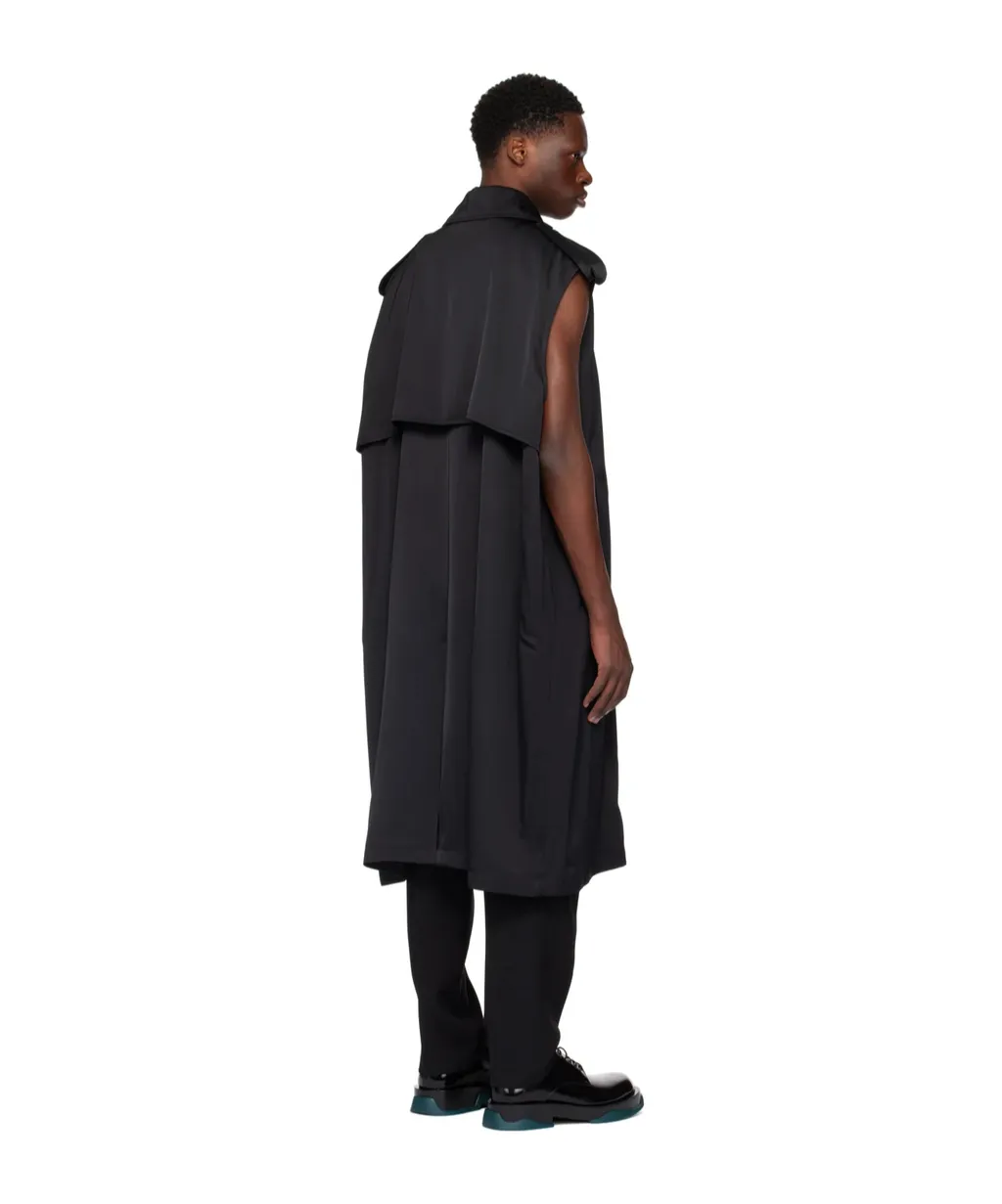 Belted Long Gilet