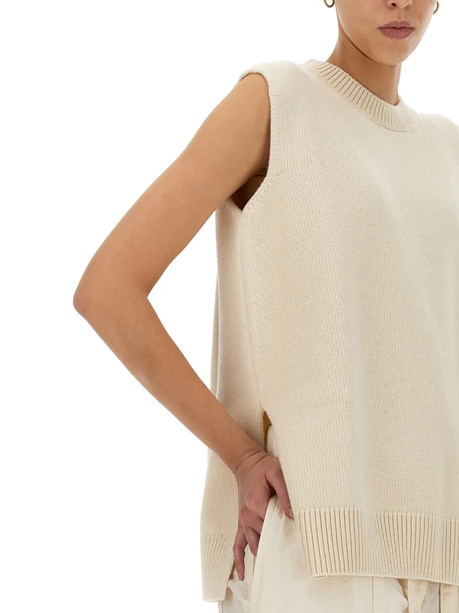 Crewneck Knitted Vest