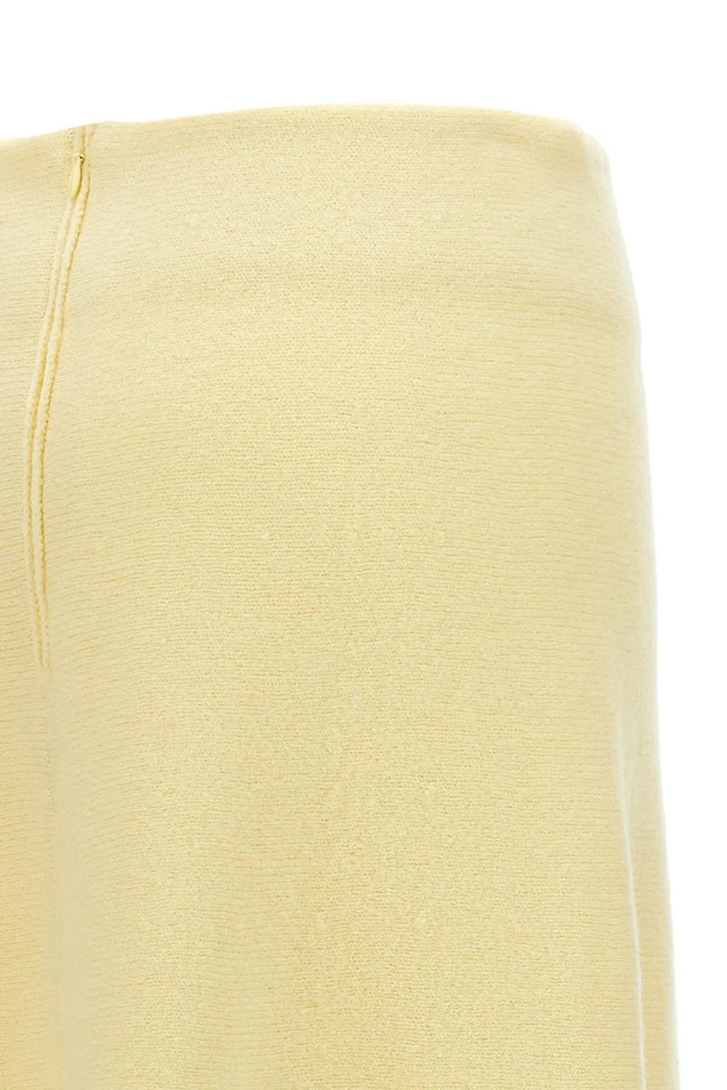 High-Waist A-Line Midi Skirt