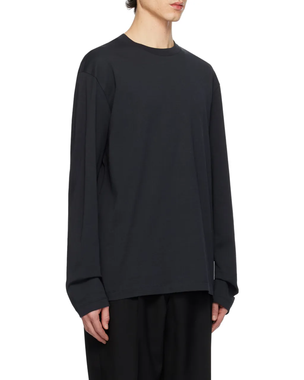 Logo Patch Long-Sleeved T-Shirt