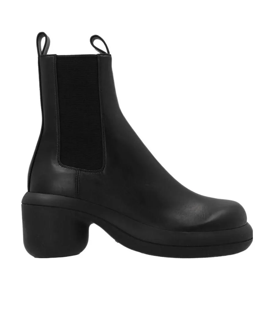 Round-Toe Ankle Boots