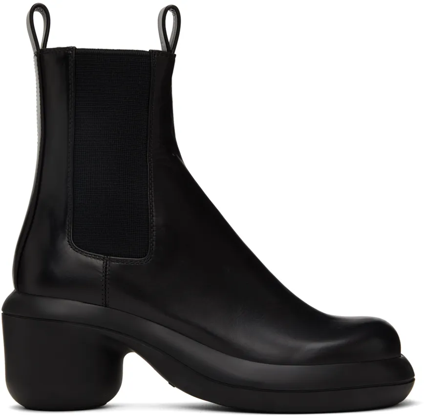 Round-Toe Ankle Boots