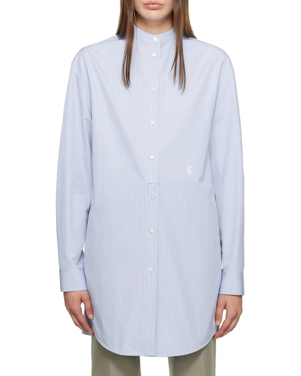 Striped Poplin Shirt