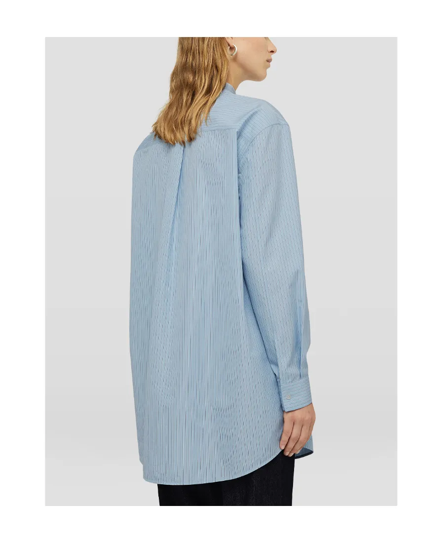 Striped Poplin Shirt