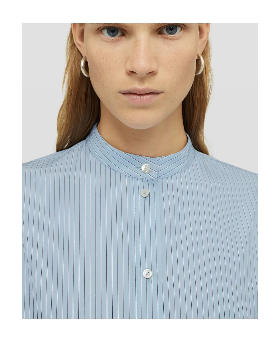 Striped Poplin Shirt
