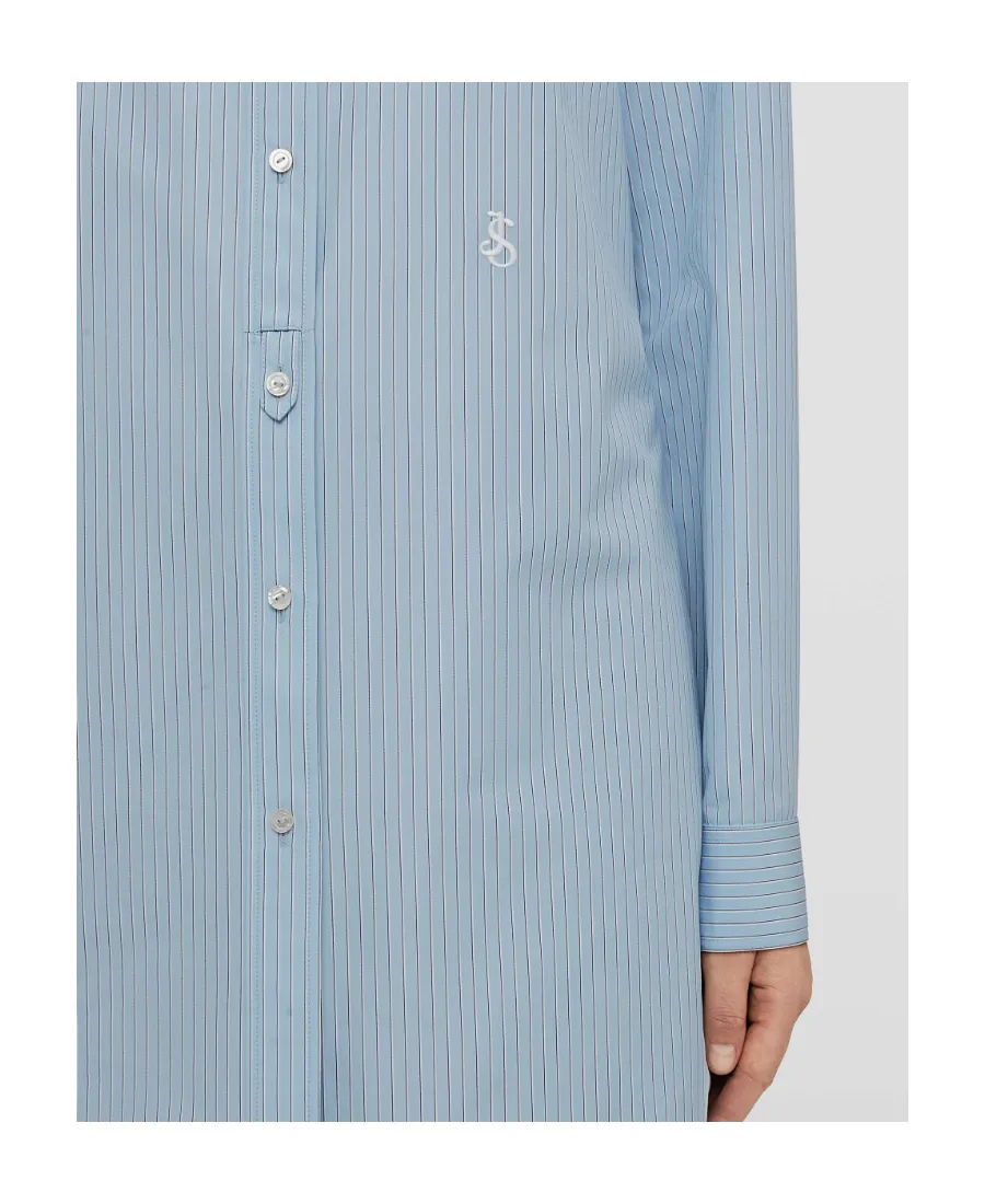 Striped Poplin Shirt