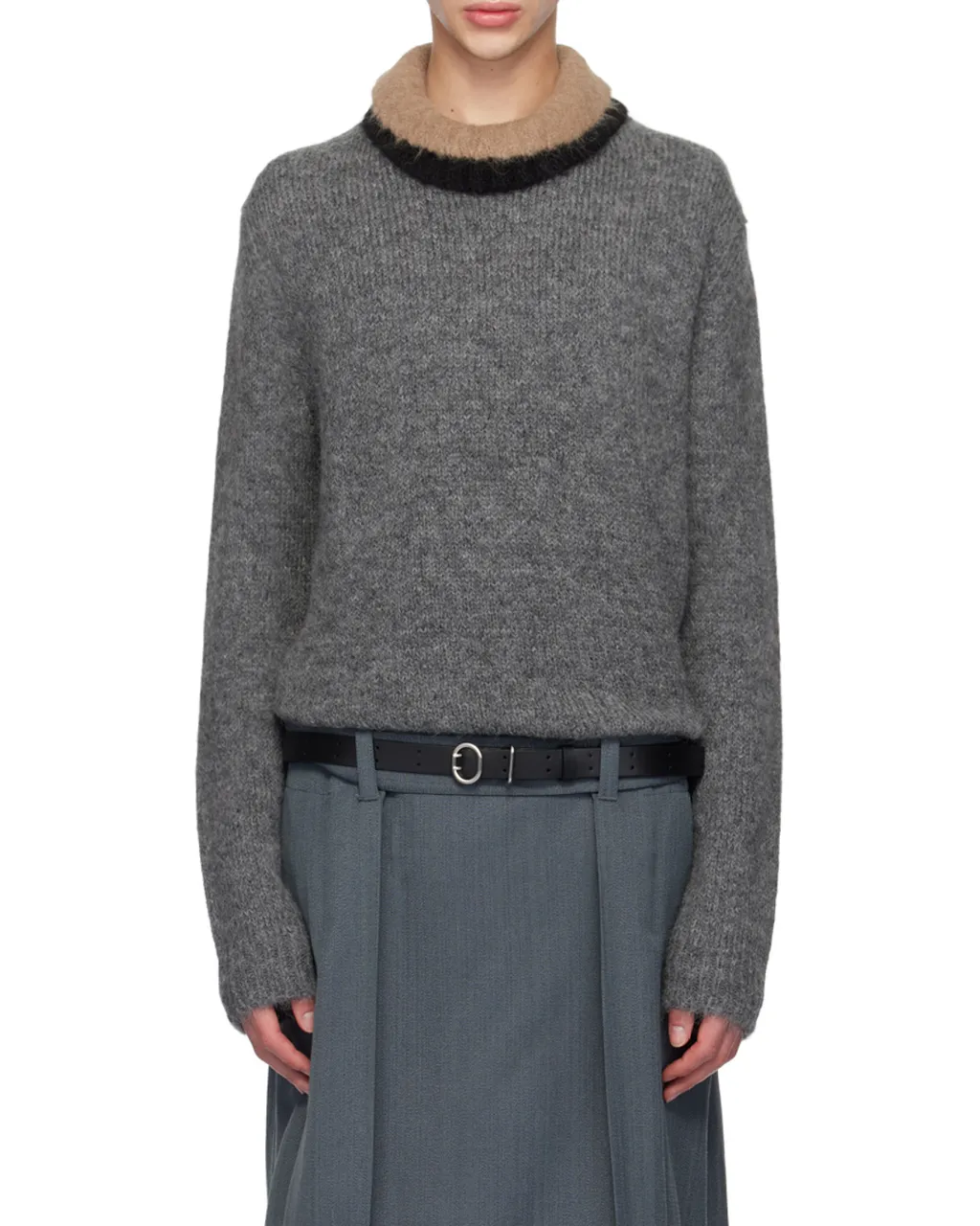 Crewneck Long-Sleeved Jumper