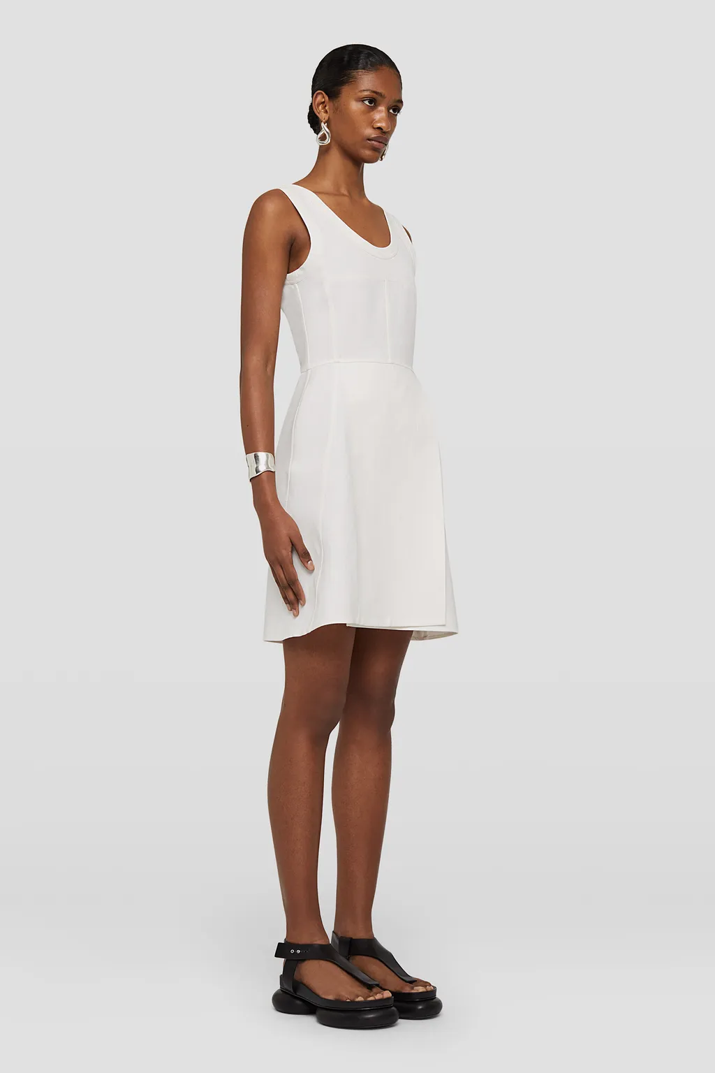 Sleeveless A-Line Dress