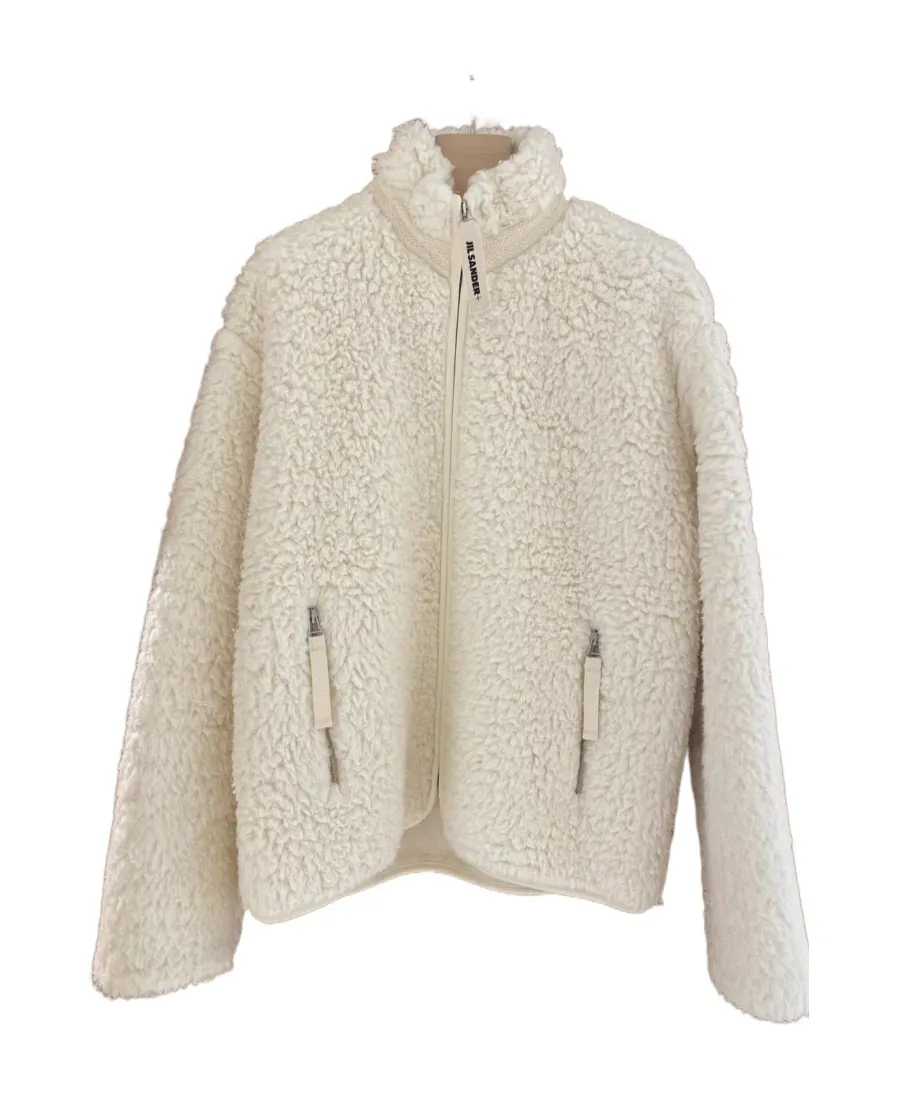 High-Neck Zipped Jacket