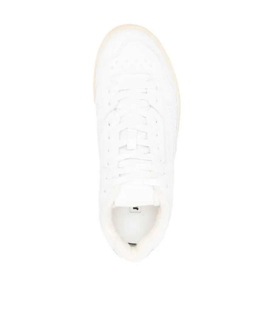 Round Toe Lace-Up Sneakers