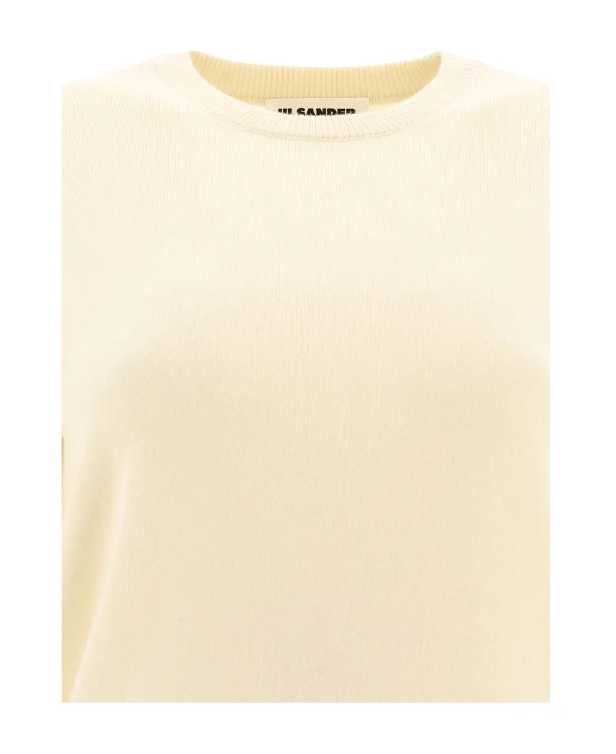 Rib Knitted Crewneck Sweater