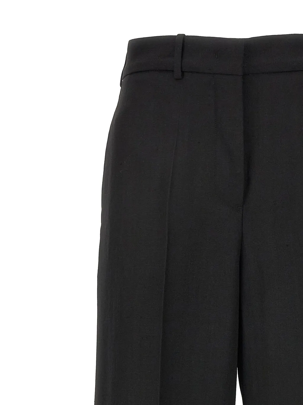 Straight-Leg Tailored Pants