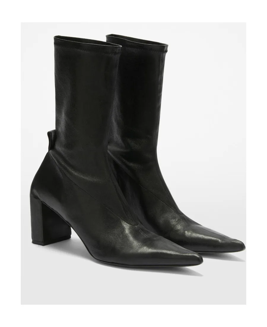 Pointed-Toe Ankle Boots