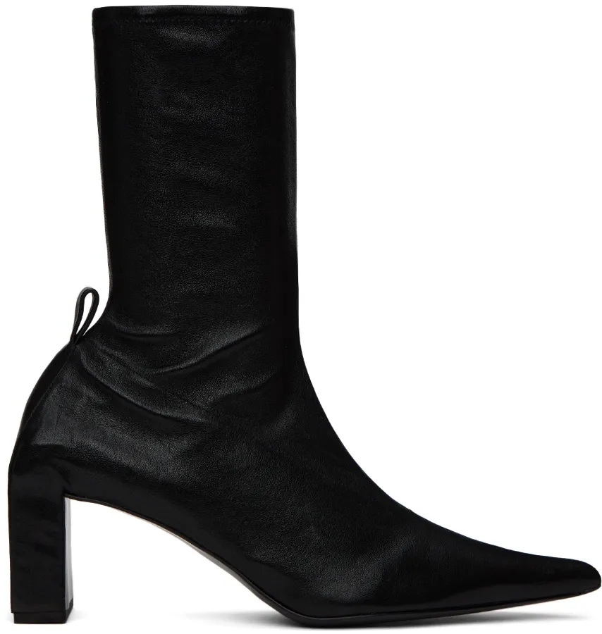 Pointed-Toe Ankle Boots