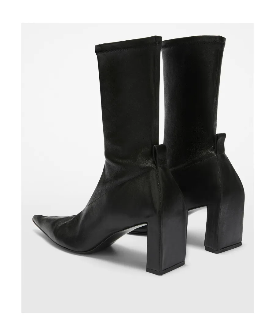 Pointed-Toe Ankle Boots