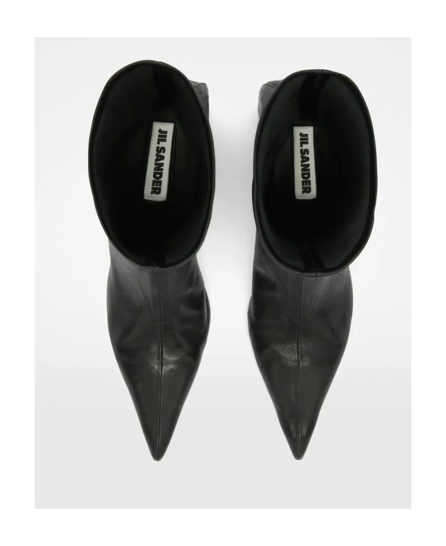Pointed-Toe Ankle Boots
