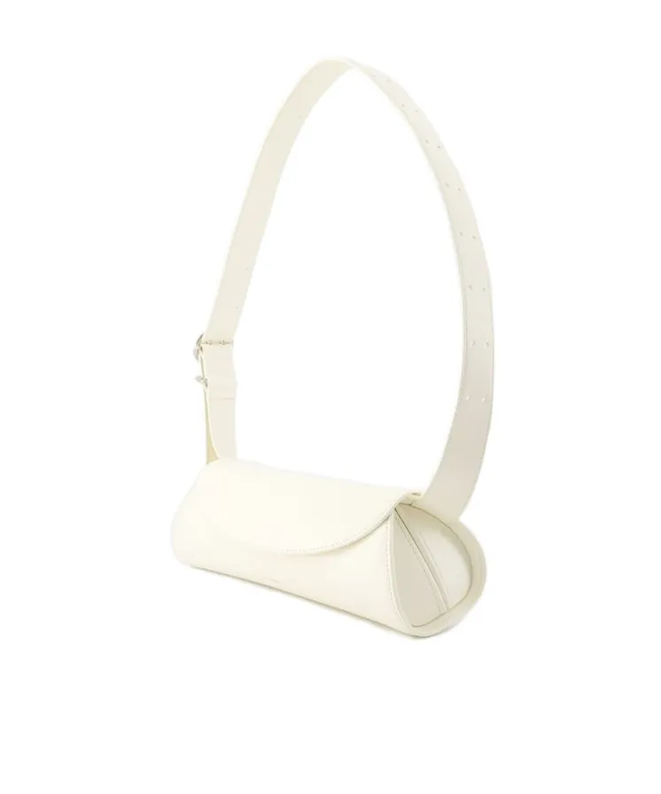 Cannolo Logo Embossed Small Tote Bag