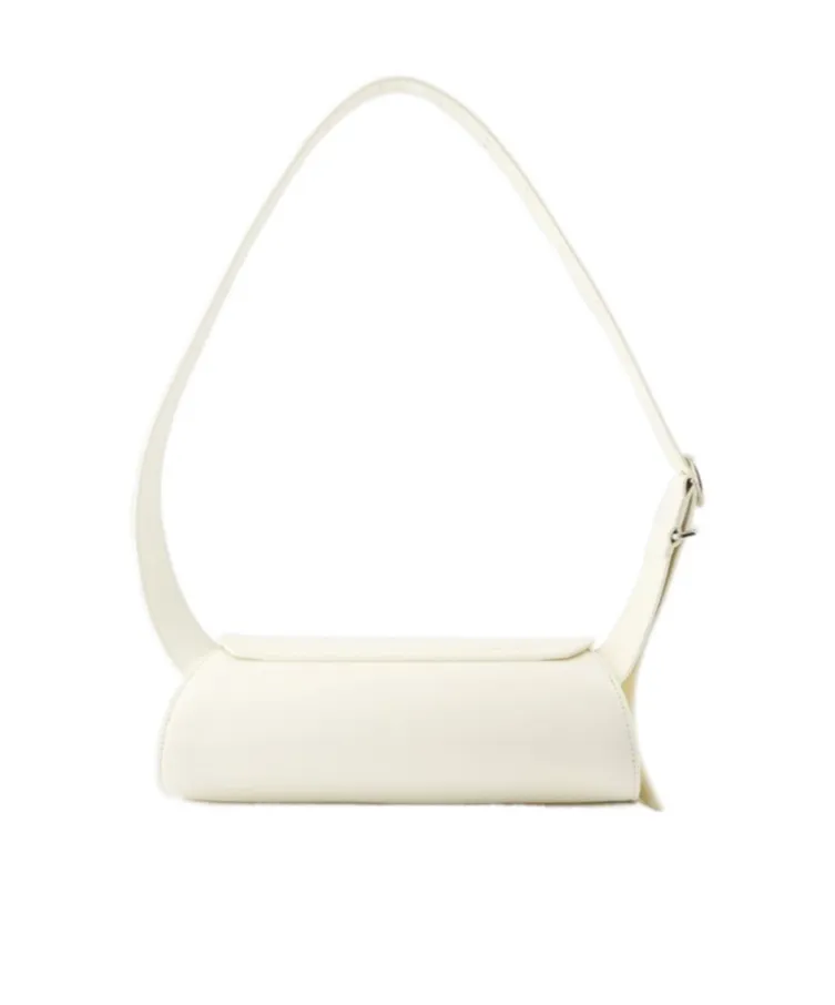 Cannolo Logo Embossed Small Tote Bag