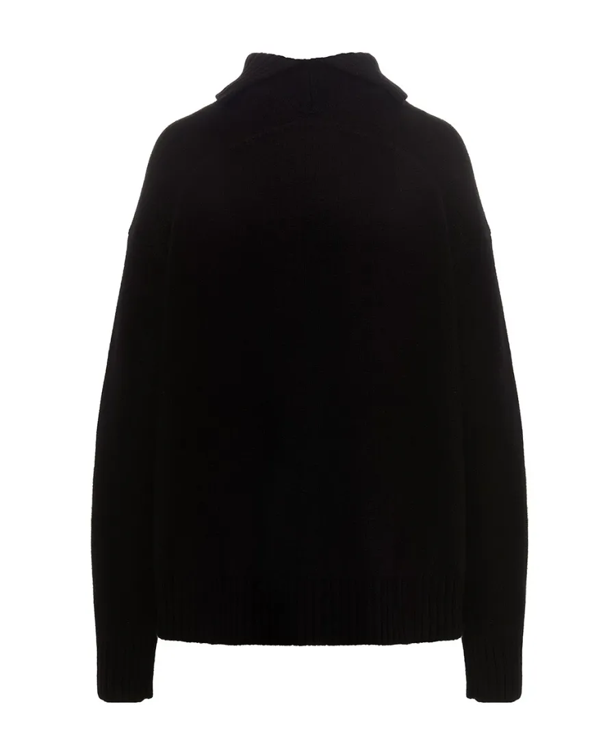 Roll-Neck Knitted Jumper