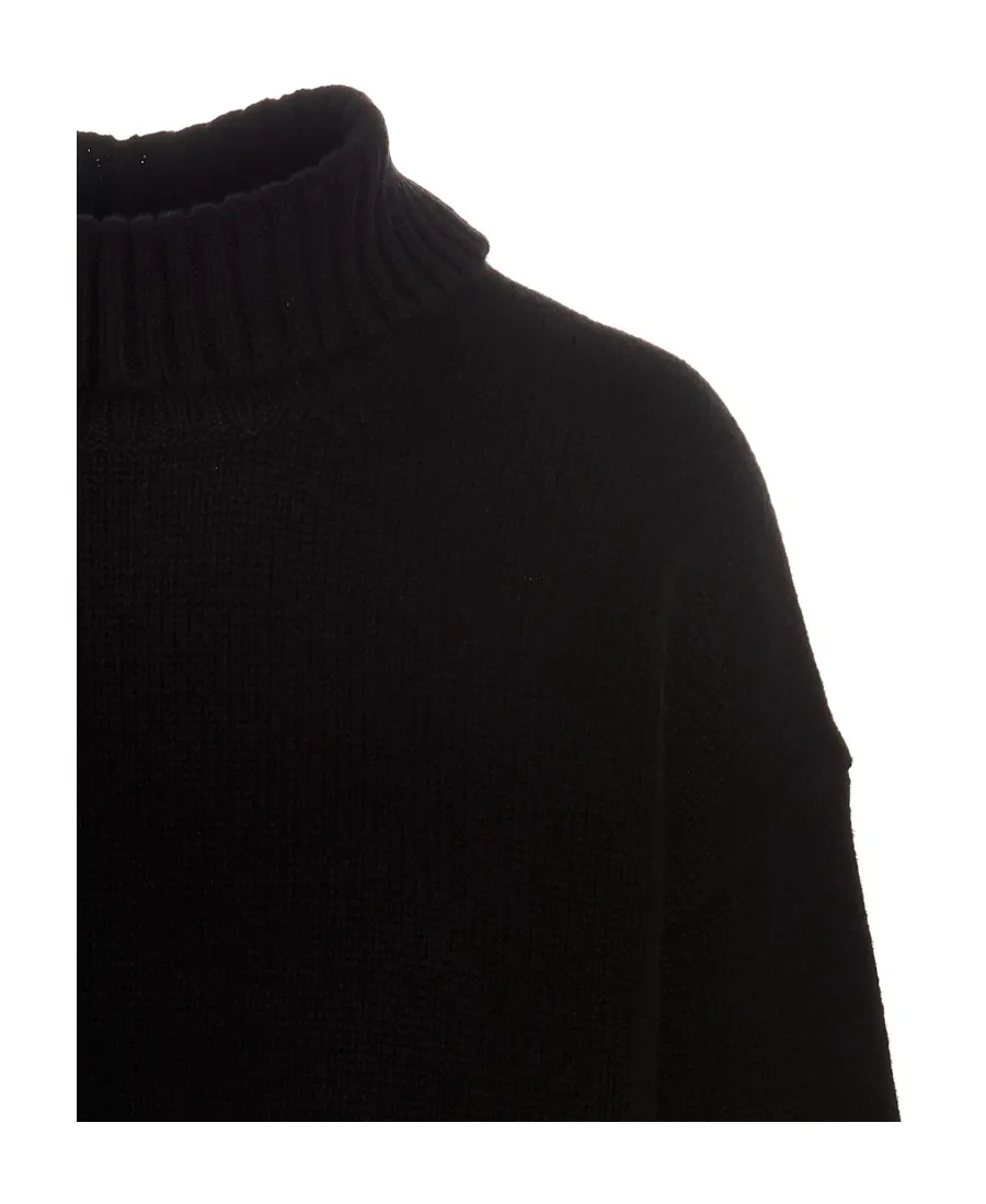 Roll-Neck Knitted Jumper
