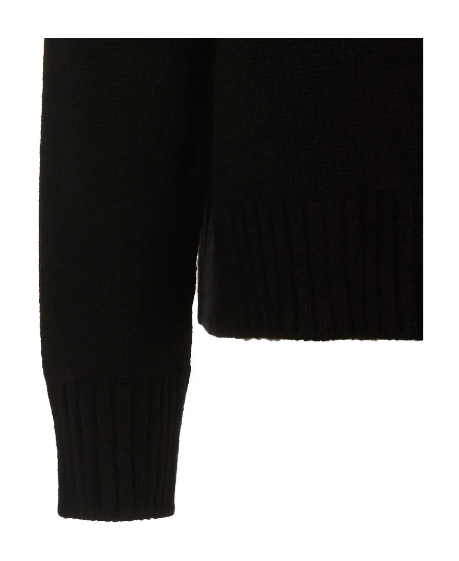 Roll-Neck Knitted Jumper
