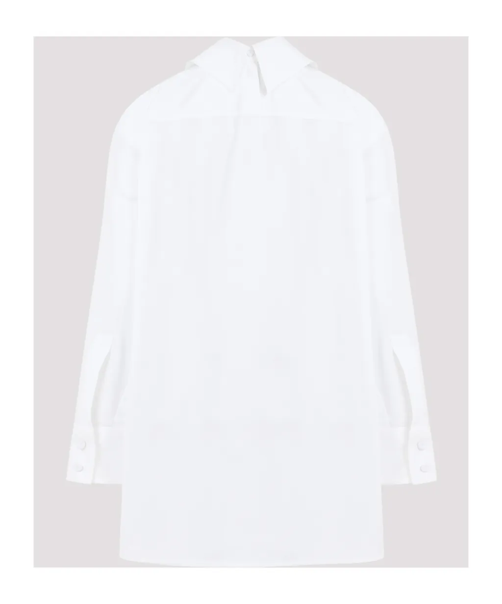Long-Sleeved Oversized Shirt