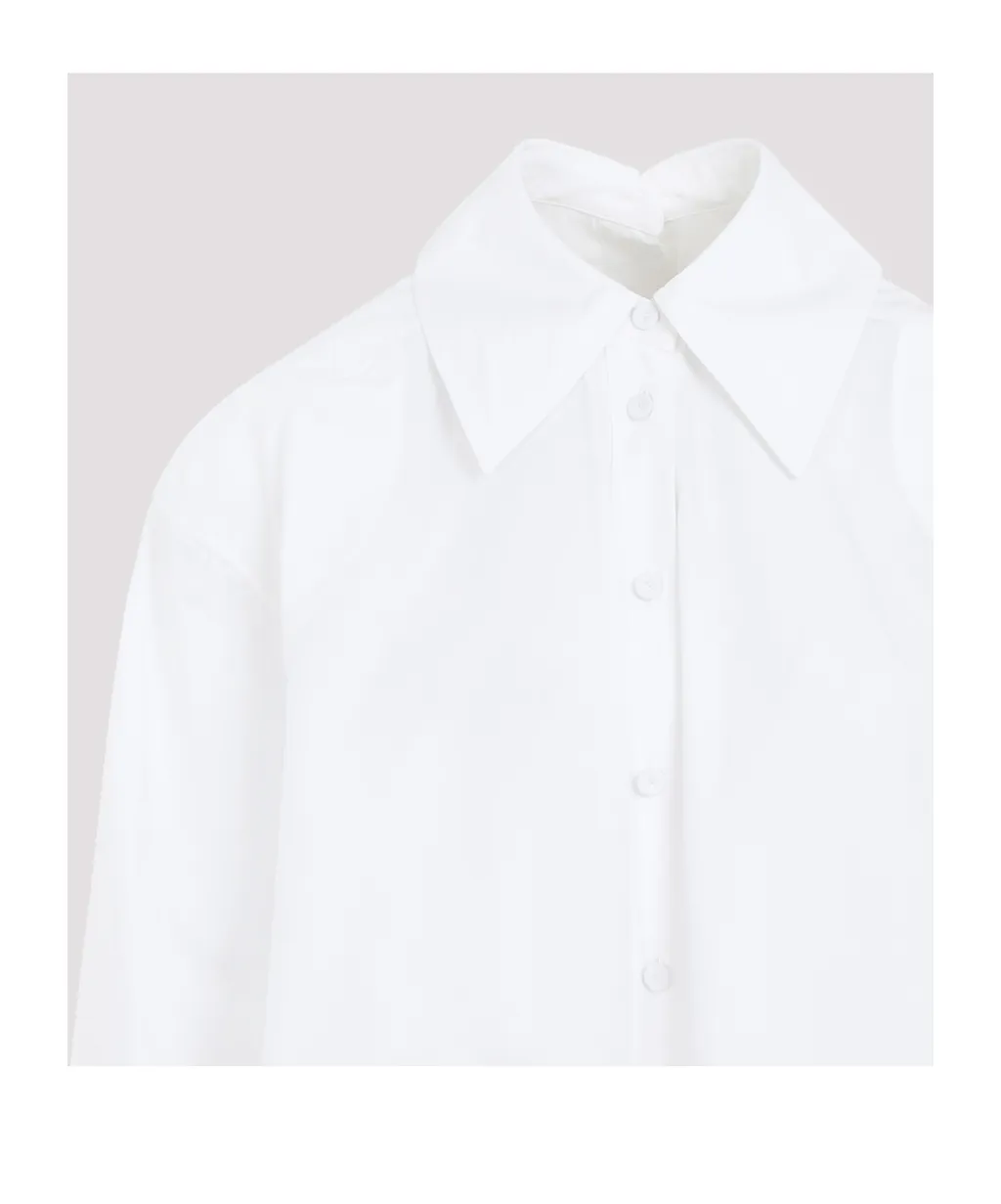 Long-Sleeved Oversized Shirt