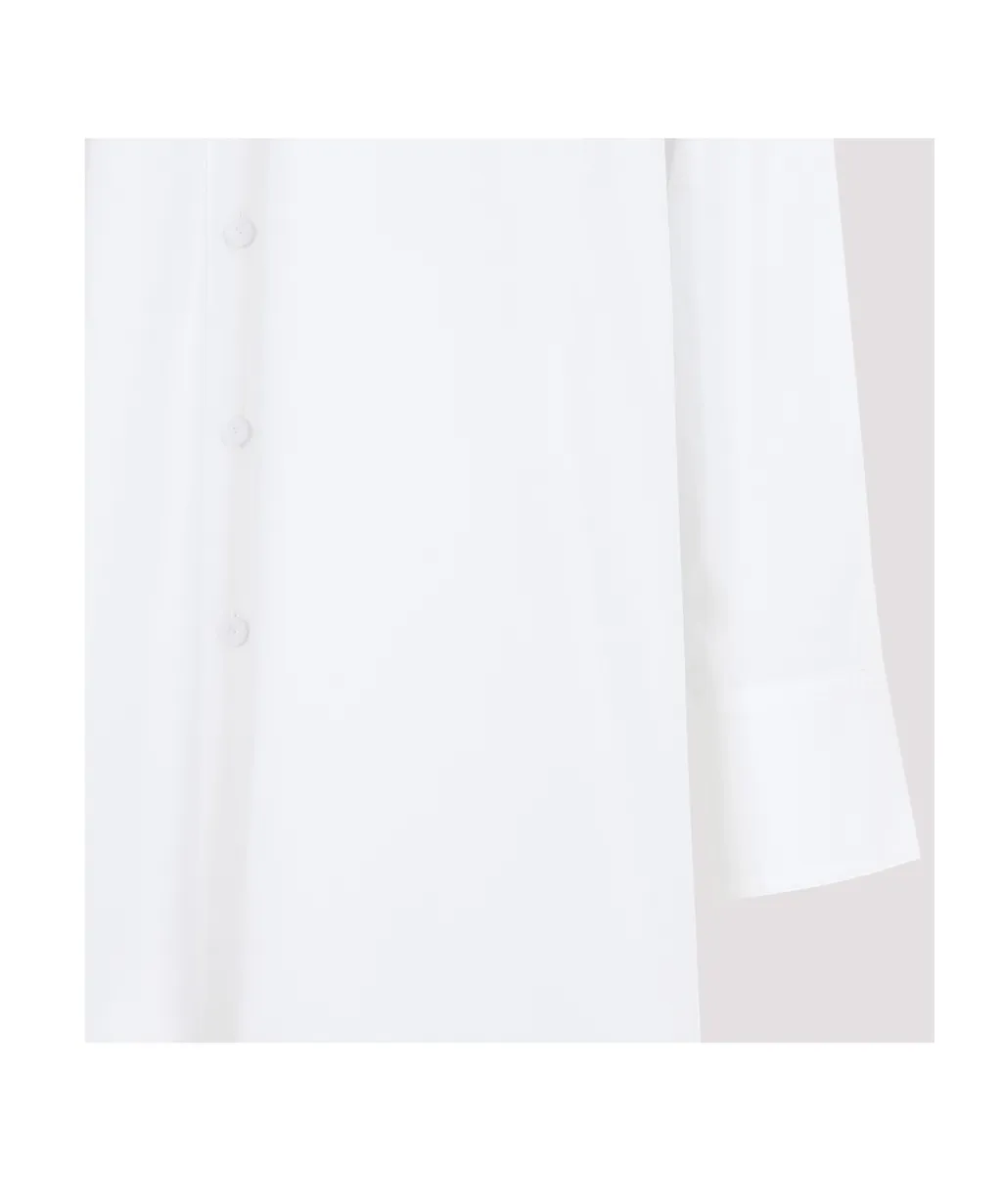 Long-Sleeved Oversized Shirt