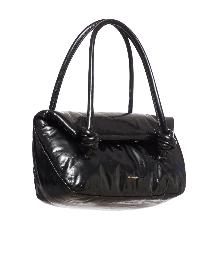Logo Printed Shoulder Bag
