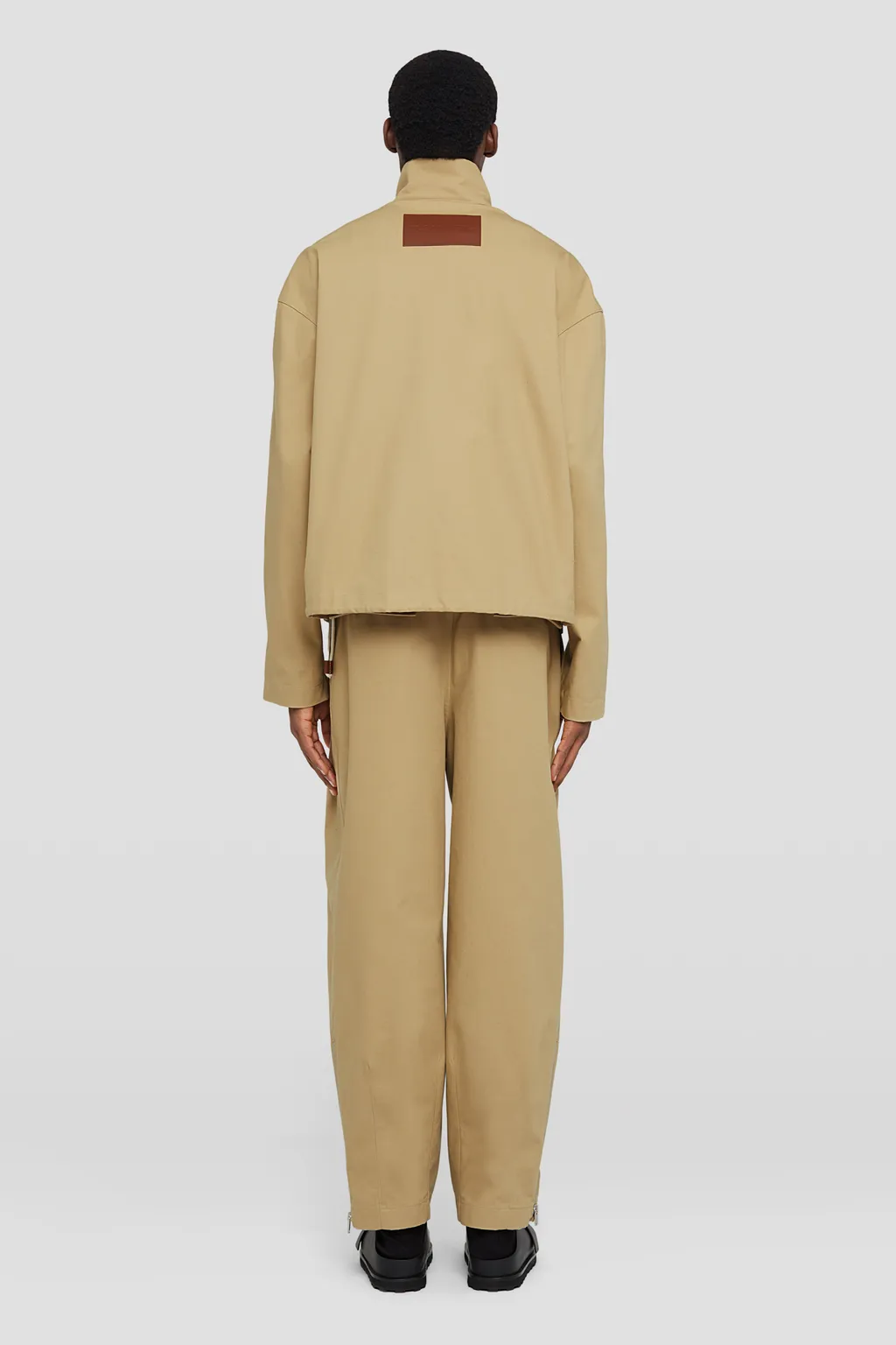 Belted Relaxed Fitting Trousers