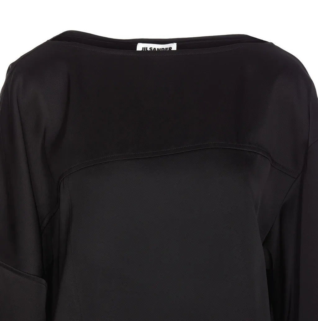 Crewneck Asymmetric Sweatshirt