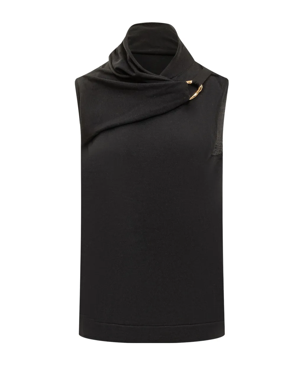 Sleeveless Knitted Top
