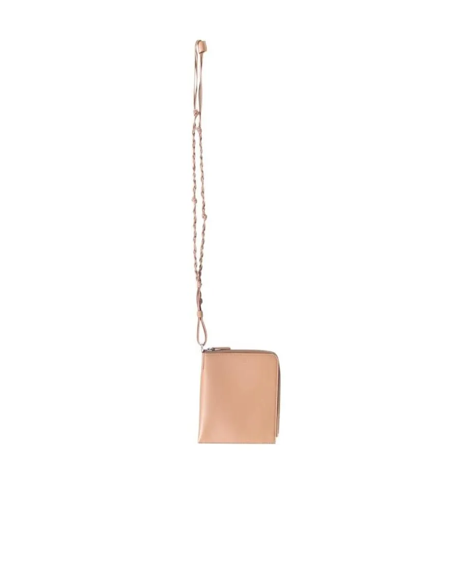 Embossed-Logo Detail Shoulder Bag
