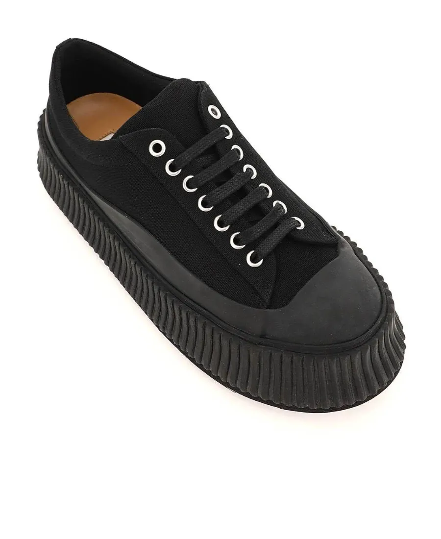 Platform-Sole Sneakers