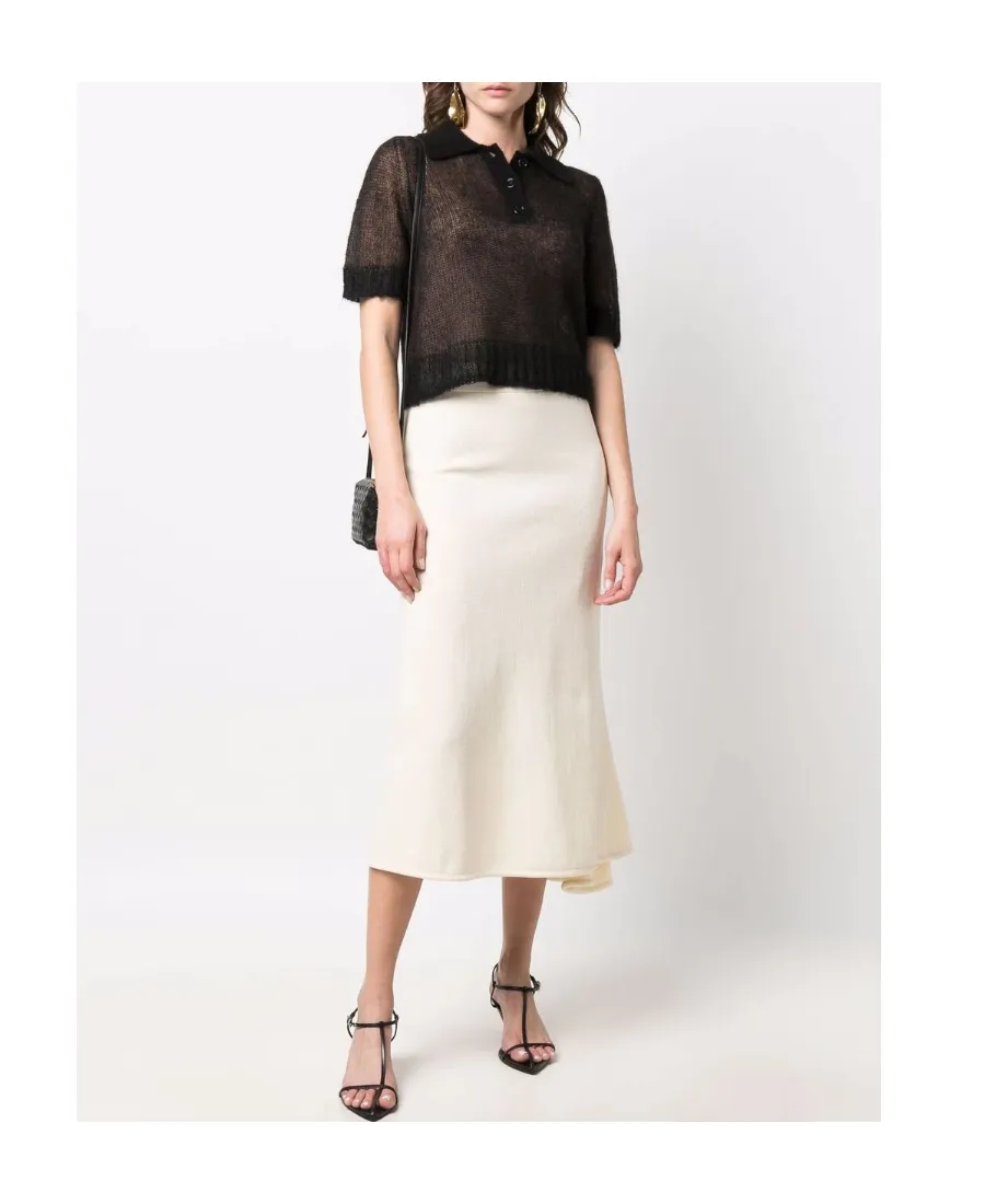Asymmetrical Midi Skirt