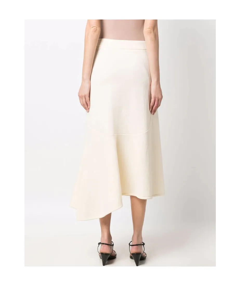 Asymmetrical Midi Skirt