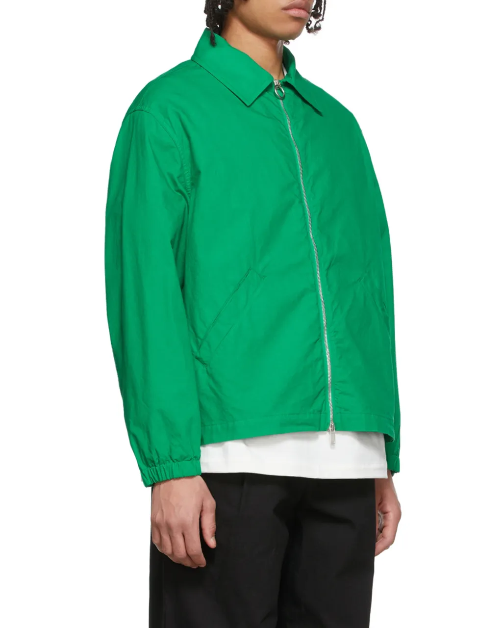 Zip-Up Cotton Jacket